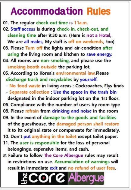 The Core Albergue Seoul Ngoại thất bức ảnh